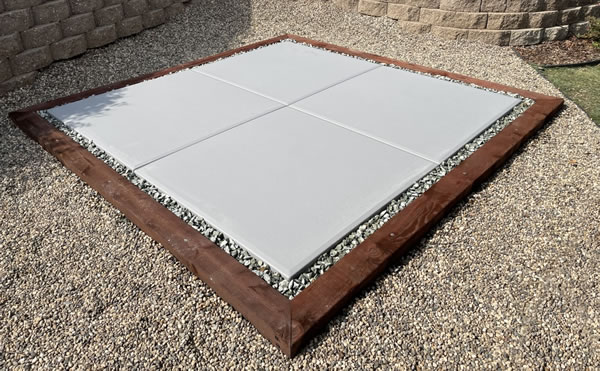 frame for hot tubs