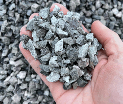 crushed rock